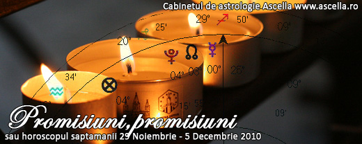 Horoscopul saptamanii 29 Noiembrie - 5 Decembrie 2011